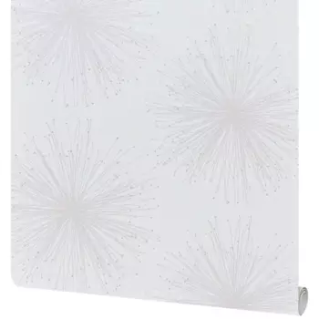 Обои флизелиновые Ateliero Astrid белые 1.06 м At285711