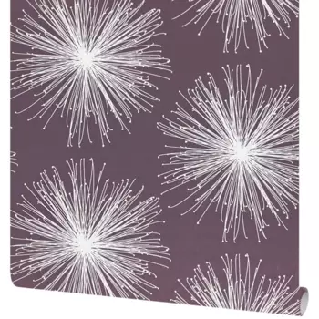 Обои флизелиновые Ateliero Astrid коричневые 1.06 м At285715