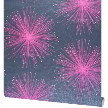 Обои флизелиновые Ateliero Astrid розовые 1.06 м At285719