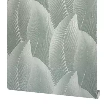 Обои флизелиновые Ateliero Divo зеленые 1.06 м At589023