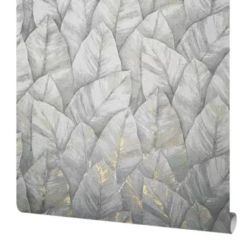 Обои флизелиновые Ateliero Lagun серые 1.06 м AT1077-06ОАВ