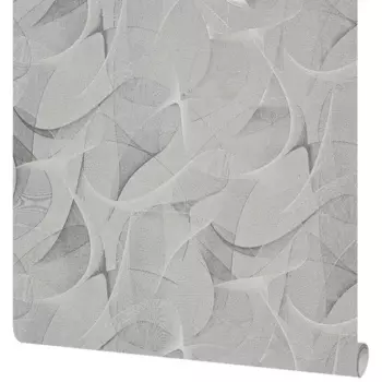 Обои флизелиновые Ateliero Space серые 1.06 м At38393-06