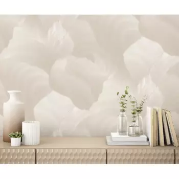 Обои флизелиновые Ateliero Zefir бежевые 1.06 м At588432