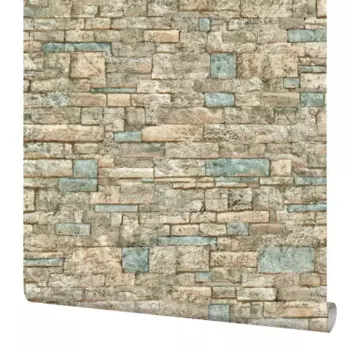 Обои флизелиновые Elysium Бум Тауэр коричневые 0.53 м 906704