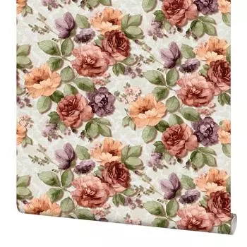 Обои флизелиновые Elysium Романс красные 1.06 м Е44502