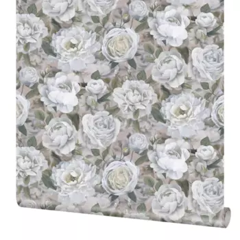 Обои флизелиновые Elysium Соблазн бежево-белые 1.06 м м Е83703