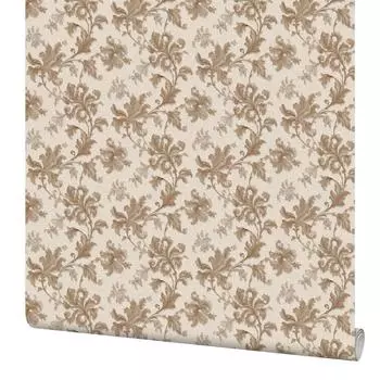 Обои флизелиновые Elysium Софт бежевые 1.06 м Е43202