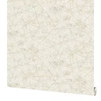 Обои флизелиновые Erismann Alexandria бежевые 1.06 м 3709-2