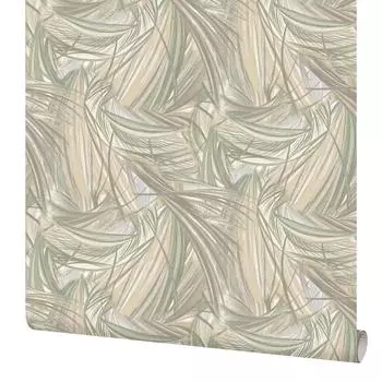 Обои флизелиновые Erismann Bolero зелёные 1.06 м 60137-04