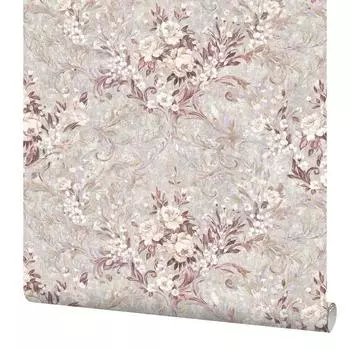 Обои флизелиновые Erismann Callisto бежевые 1.06 м 60099-06