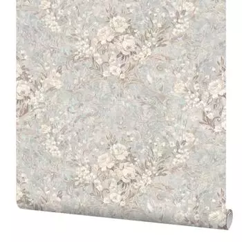 Обои флизелиновые Erismann Callisto серые 1.06 м 60099-04