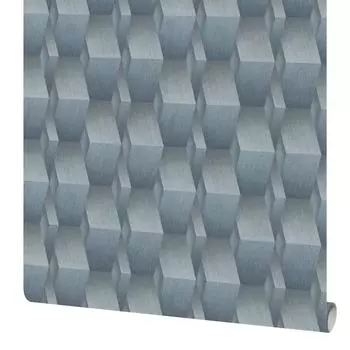 Обои флизелиновые Erismann Fashion for walls синие 1.06 м 12036-08