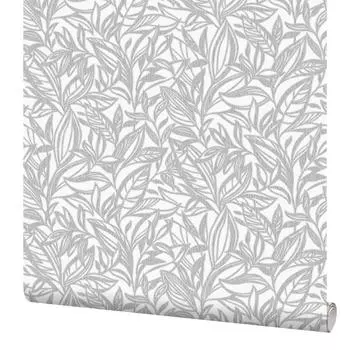 Обои флизелиновые Erismann Light 3 серые 1.06 м 60073-02