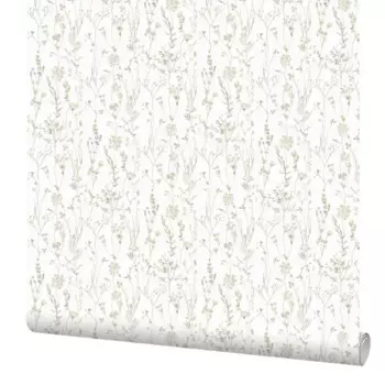Обои флизелиновые Erismann Marta белые 1.06 м ЭР60977-02