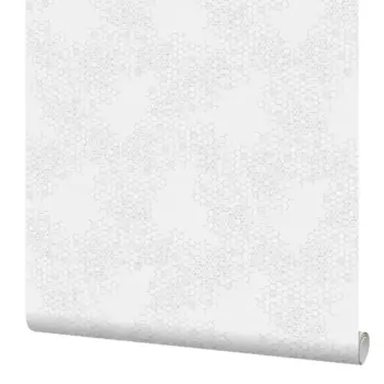 Обои флизелиновые Erismann Opus белые 1.06 м ЭР60365-01