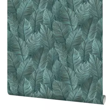 Обои флизелиновые Erismann Samui зеленые 1.06 м ЭР60722-06