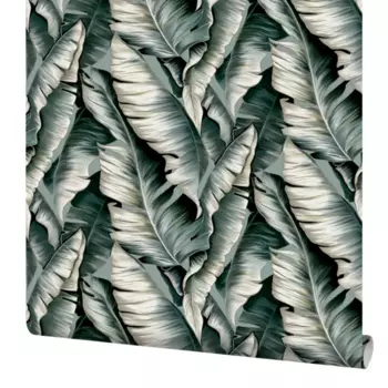 Обои флизелиновые Erismann Santiago зеленые 1.06 м ЭР60430-06