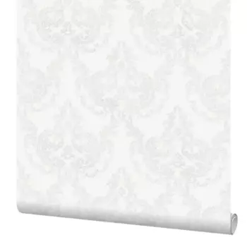 Обои флизелиновые Erismann Sorbonn белые 1.06 м ЭР60492-06