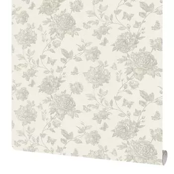 Обои флизелиновые Erismann Vintage I серые 1.06 м 5119-31