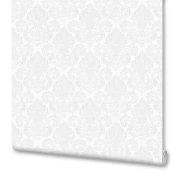 Обои флизелиновые Euro Decor Barocco серые 1.06 м 3700-7