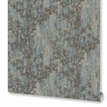 Обои флизелиновые Euro Decor Fjord зеленые 1.06 м ED7113-04