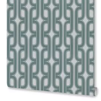 Обои флизелиновые Euro Decor Mansory зеленые 1.06 м ED7298-03