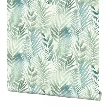 Обои флизелиновые Floristica зеленые 1.06 м SP71825-17