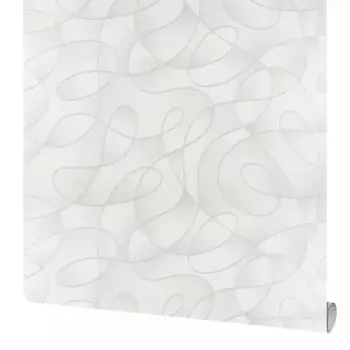 Обои флизелиновые Gomel-Fox Лирика серые 1.06 м 8980