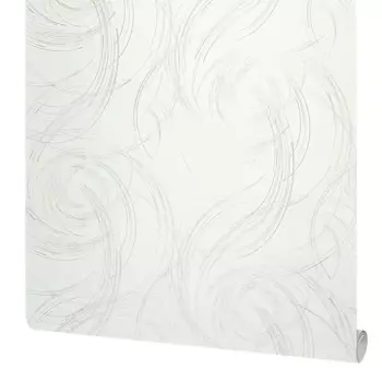 Обои флизелиновые Grandecolife Corso белые 1.06 м GDR175101