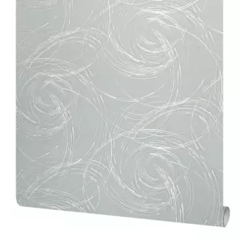 Обои флизелиновые Grandecolife Corso серые 1.06 м GDR175103