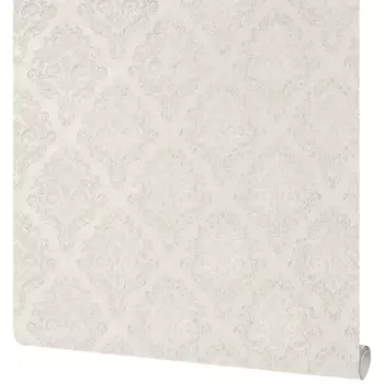 Обои флизелиновые Grandecolife Leticia бежевые 1.06 м GDR154126