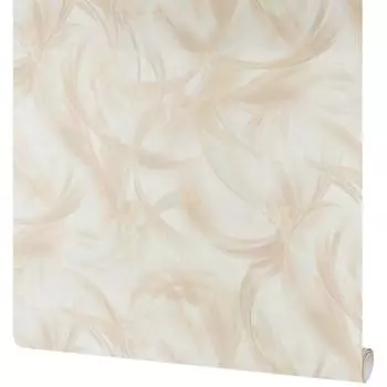 Обои флизелиновые Индустрия Fluid бежевые 1.06 м 168330-01