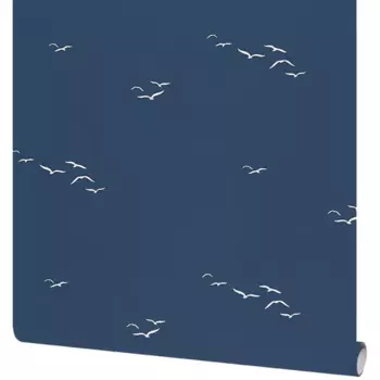 Обои флизелиновые Inspire More синие 1.06 м 98558