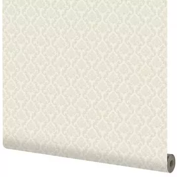 Обои флизелиновые Классика дамаск - 2 бежевые 0.53 м 70075-250