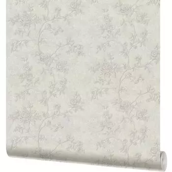 Обои флизелиновые Malex Design Верона белые 1.06 м 4140-1