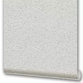 Обои флизелиновые Malex Desing «Плетёнка» серые 1.06 м 4107-1