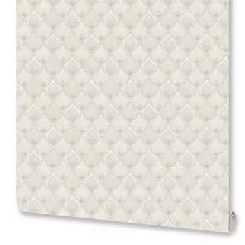 Обои флизелиновые Monte Solaro Agnese белые 1.06 м 9061-00