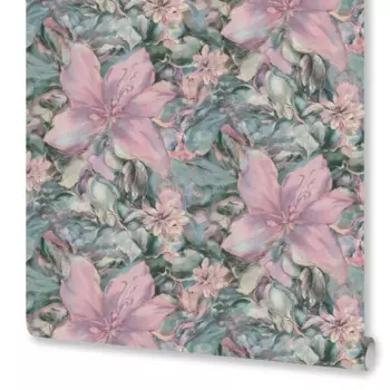 Обои флизелиновые Monte Solaro Царица зеленые 1.06 м MS9253-08