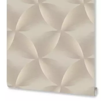 Обои флизелиновые Monte Solaro Motion бежевые 1.06 м MS9271-01