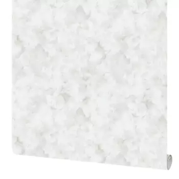 Обои флизелиновые Московская обойная фабрика Агора белые 1.06 м 4313-1