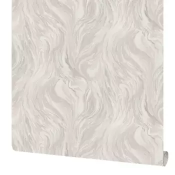 Обои флизелиновые Московская обойная фабрика Байкал серо-бежевые 1.06 м 4205-2