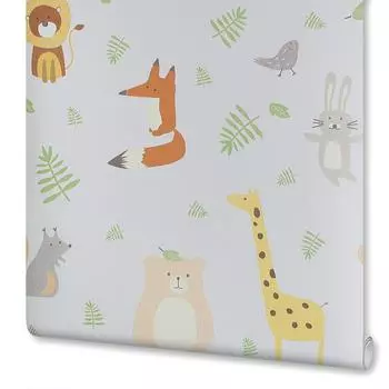 Обои флизелиновые Московская Обойная Фабрика белые 0.53 м 640902-1