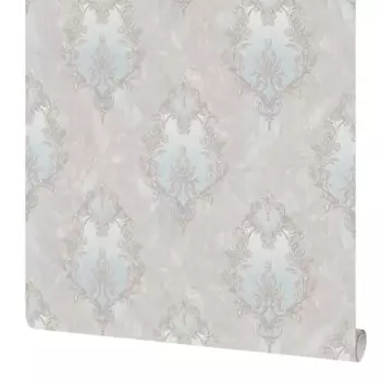 Обои флизелиновые Московская обойная фабрика Донателла бежевые 1.06 м 4332-3