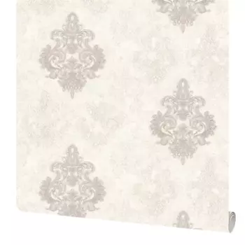 Обои флизелиновые Московская обойная фабрика Феличита жемчужные 1.06 м 4229-1