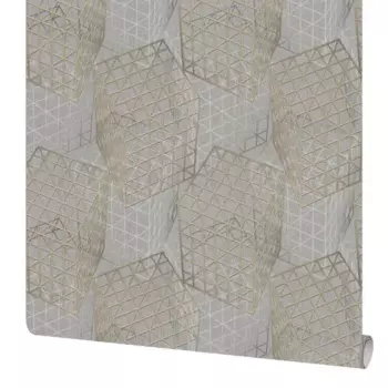 Обои флизелиновые Московская обойная фабрика Формула графит 1.06 м 4200-4