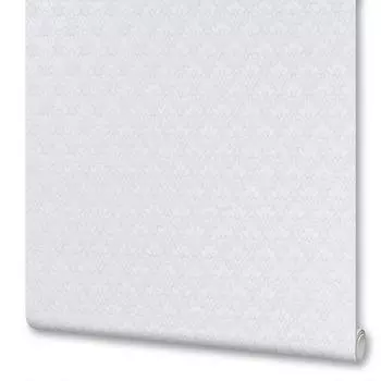 Обои флизелиновые Московская обойная фабрика Классика белые 4066-1 1.06 м