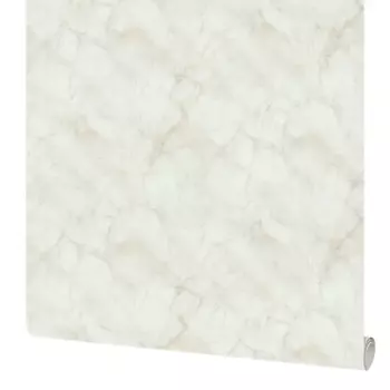 Обои флизелиновые Московская обойная фабрика Либре бело-золотистый фон 1.06 м