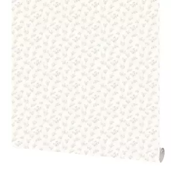 Обои флизелиновые Московская обойная фабрика Ситец жемчужные 1.06 м 4269-1