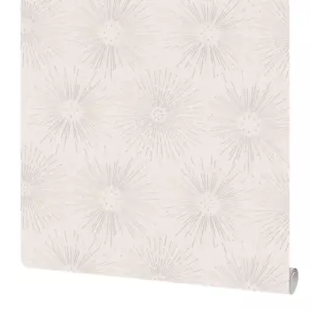 Обои флизелиновые Московская обойная фабрика Спарк бежевые 1.06 м 4284-2