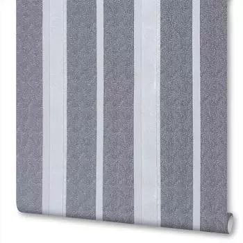 Обои флизелиновые Московская Обойная Фабрика Вышивка серые 1.06 м 4063-9